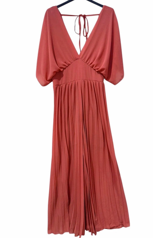 Combi-pantalon fluide Vieux rose