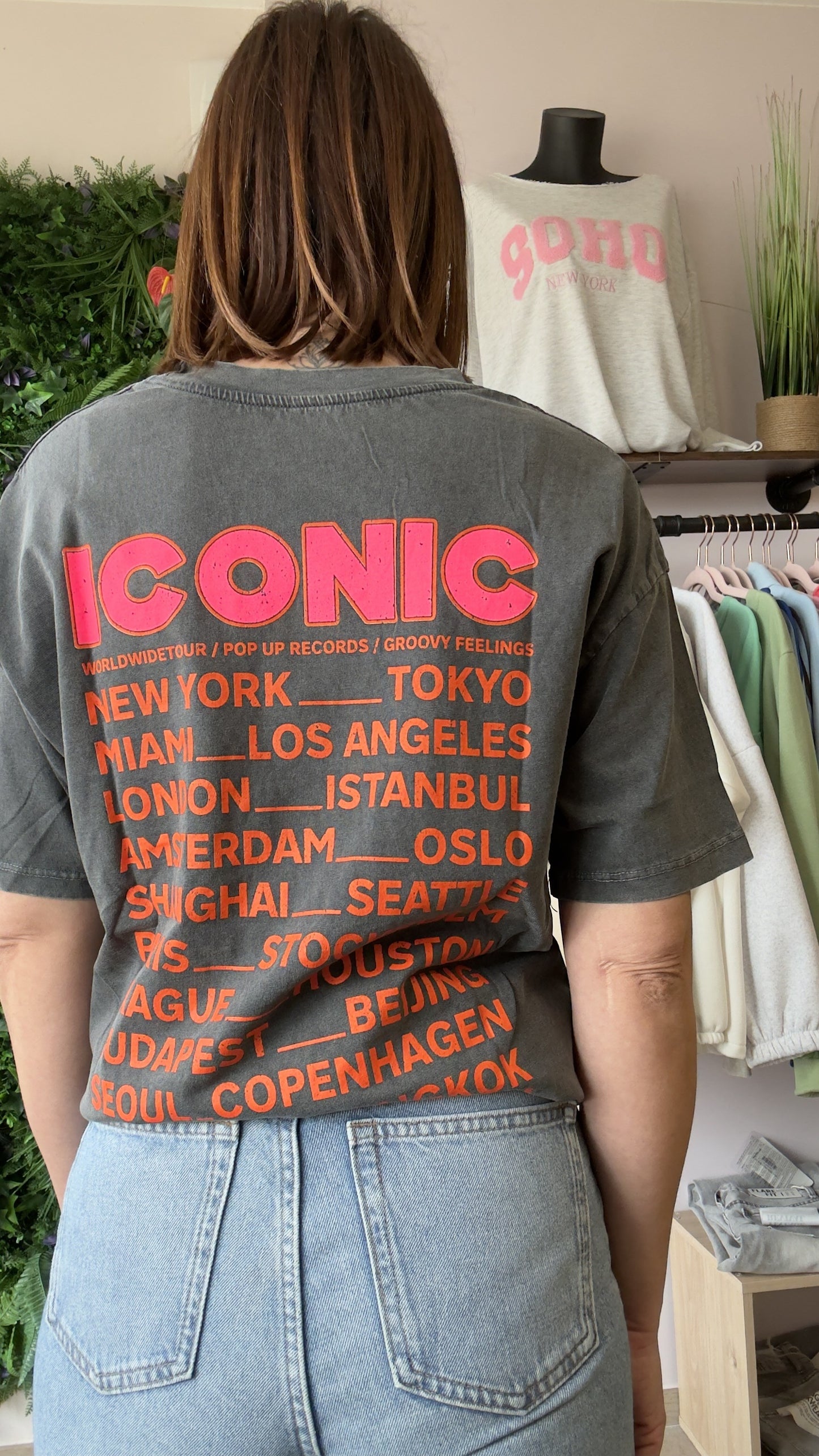 Tee shirt Gris ICONIC