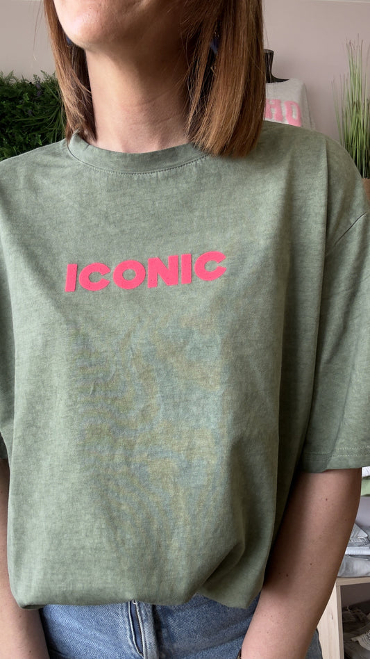 Tee shirt Kaki ICONIC
