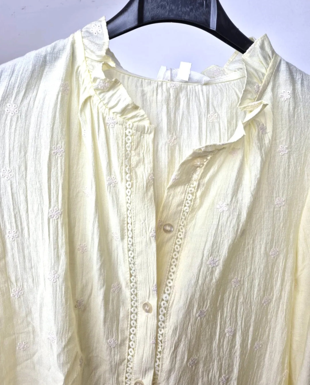 Chemise Jaune pale