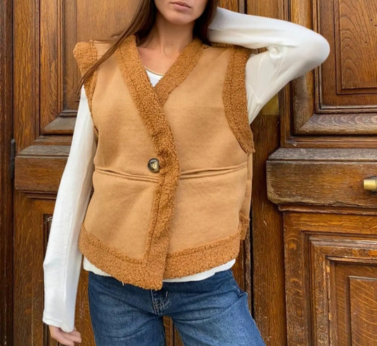 Veste SM Camel Bi-matière