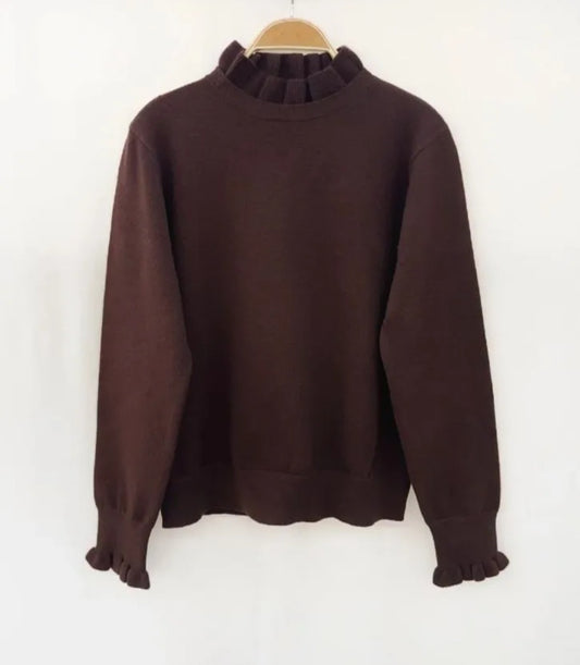 Pull marron