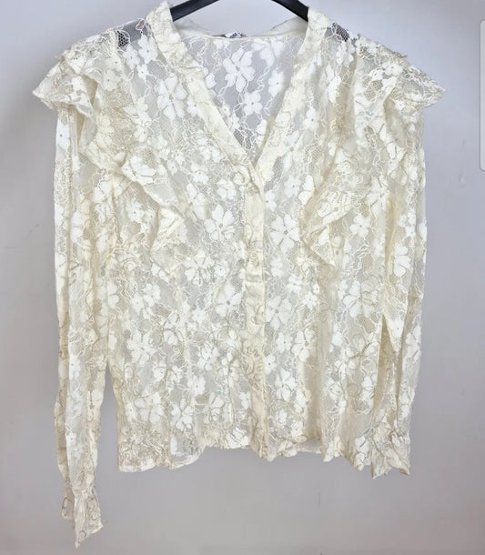 Blouse Ecru/Dorée