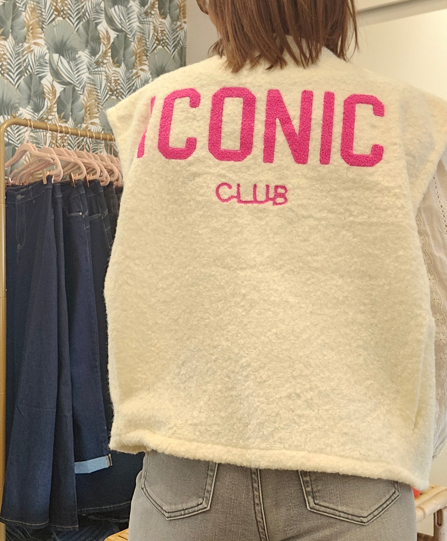 Gilet SM ICONIC Rose