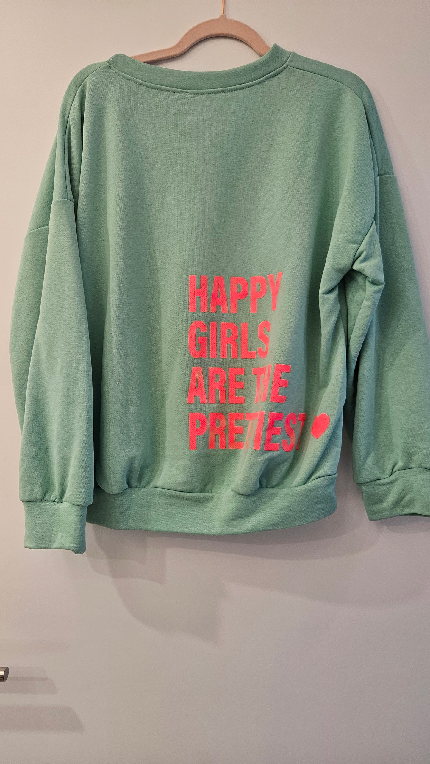 Sweat Happy Vert clair