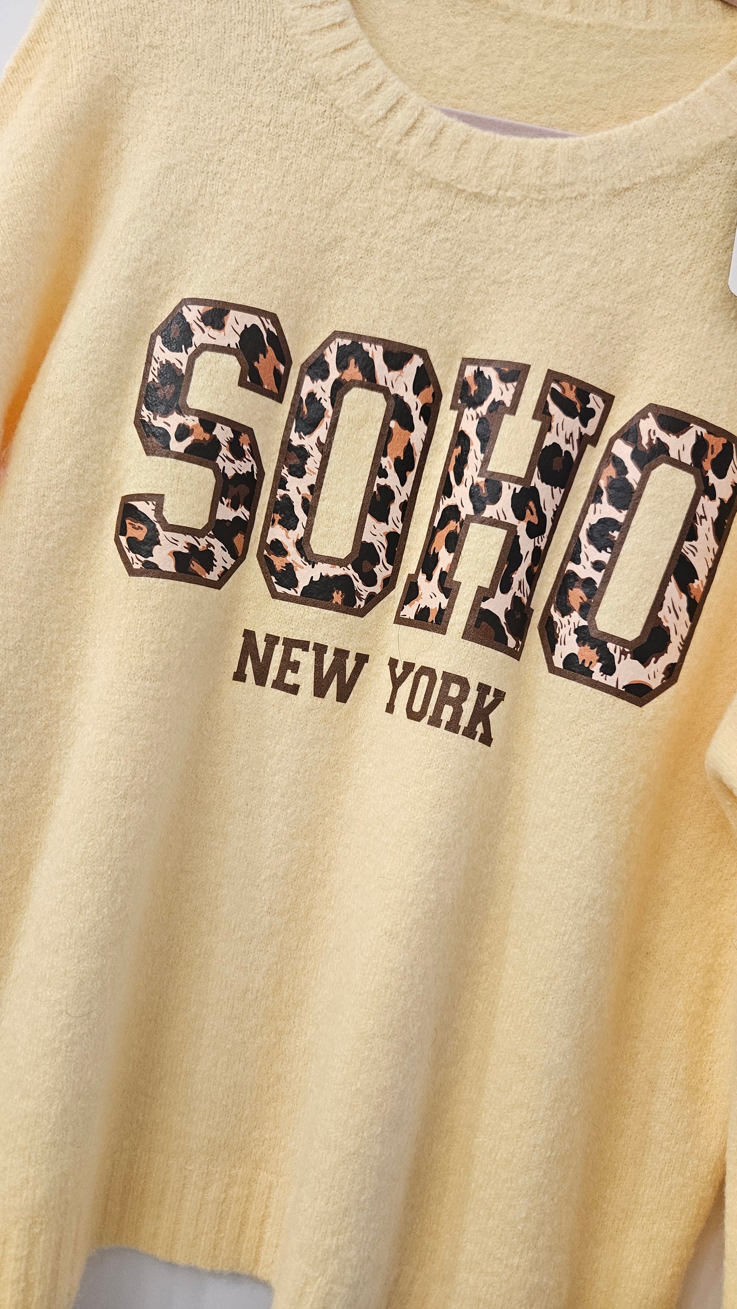 Pull Jaune SOHO