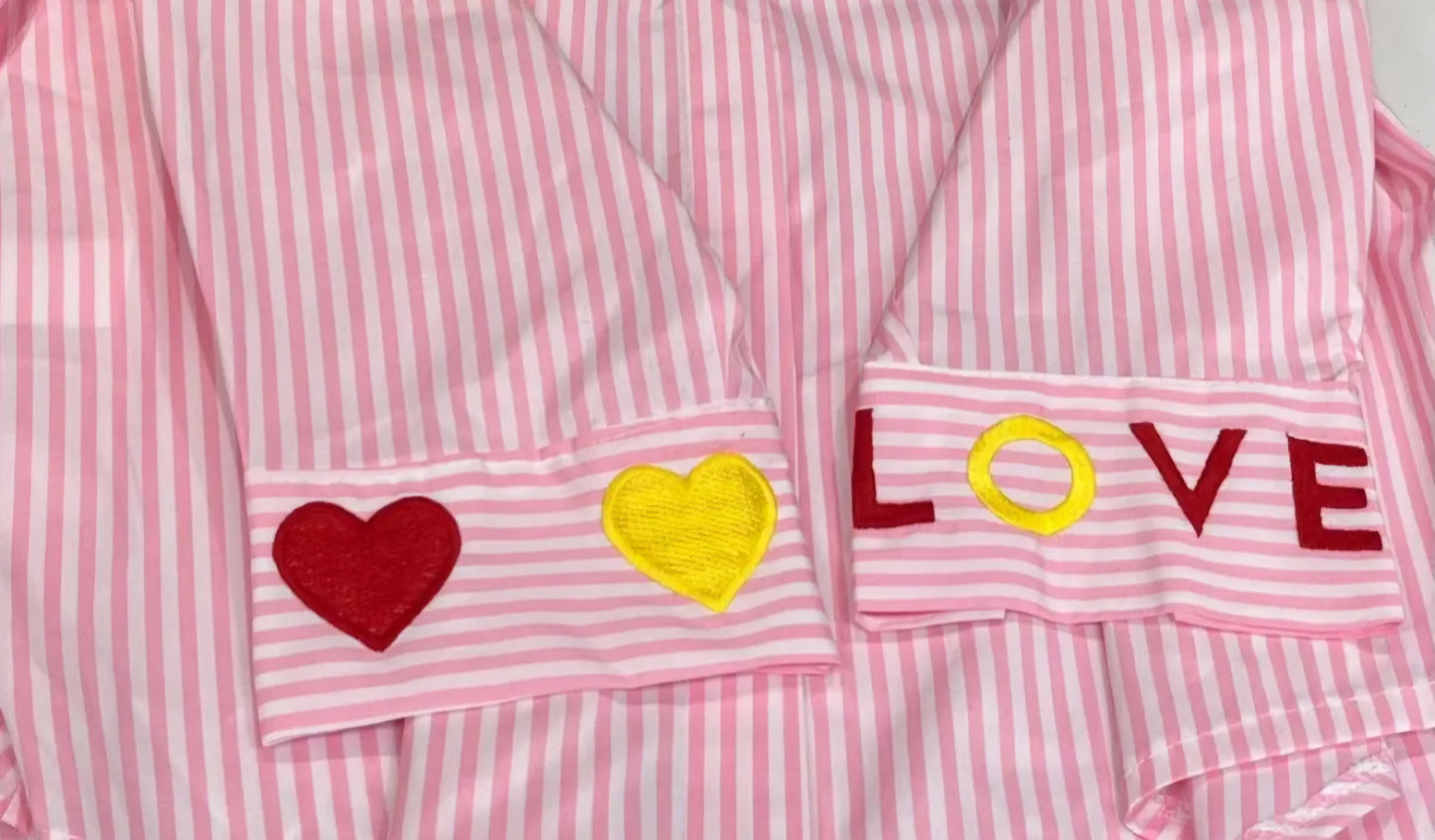 Chemise Rose Amour