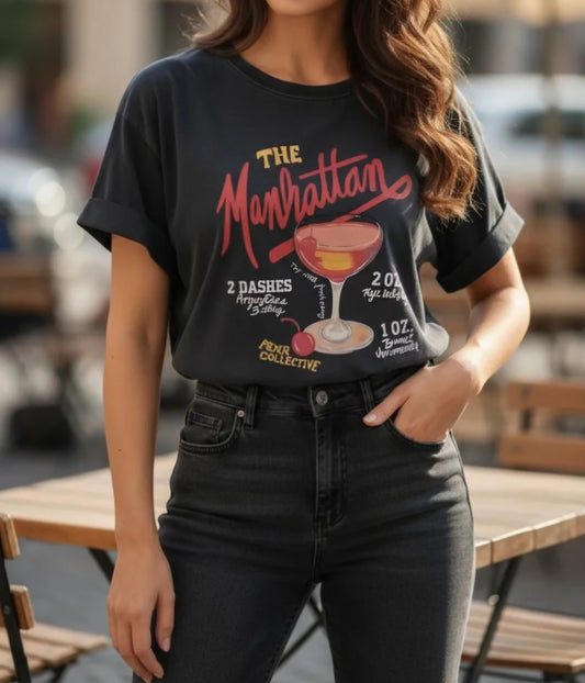 Tee Shirt Manhattan Gris foncé