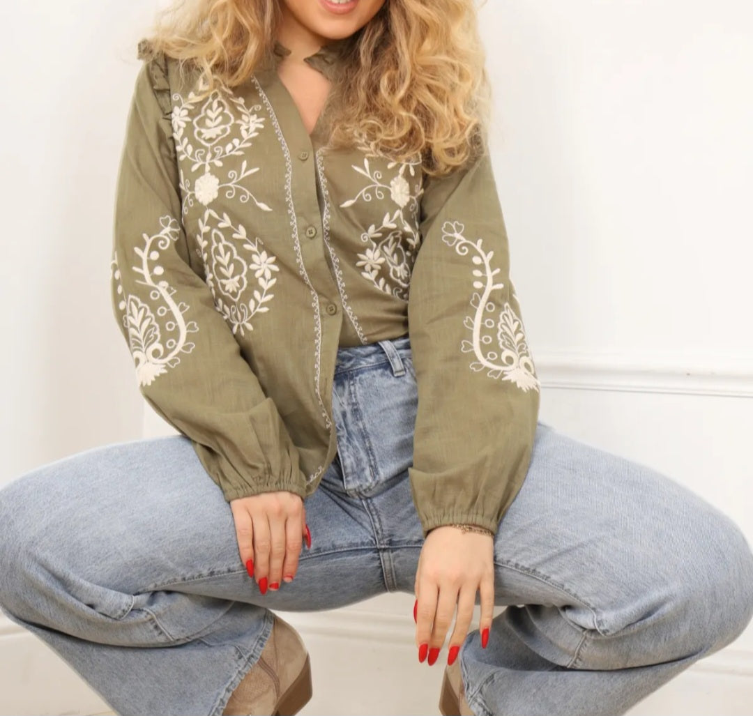 Chemise Kaki