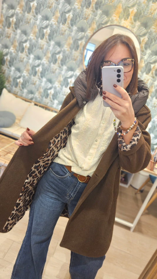 Manteau Choco + Capuche
