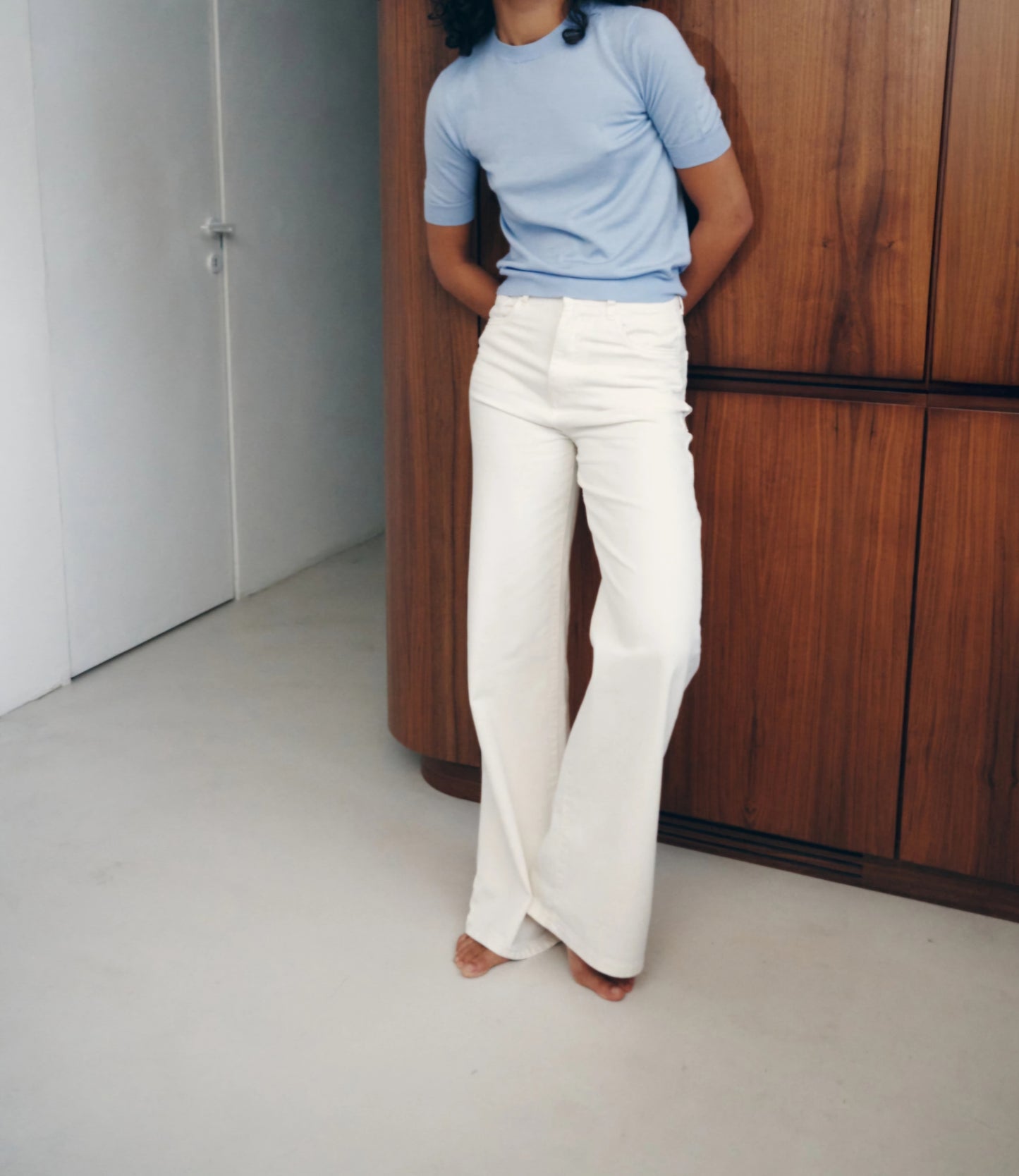 Jean Large Relaxed Ecru