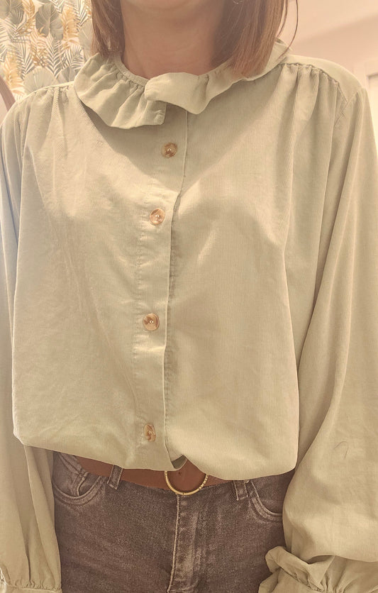 Chemise col Kaki