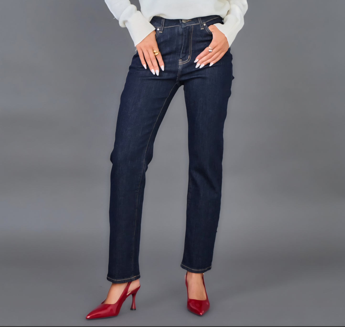 Jean Straight Marine