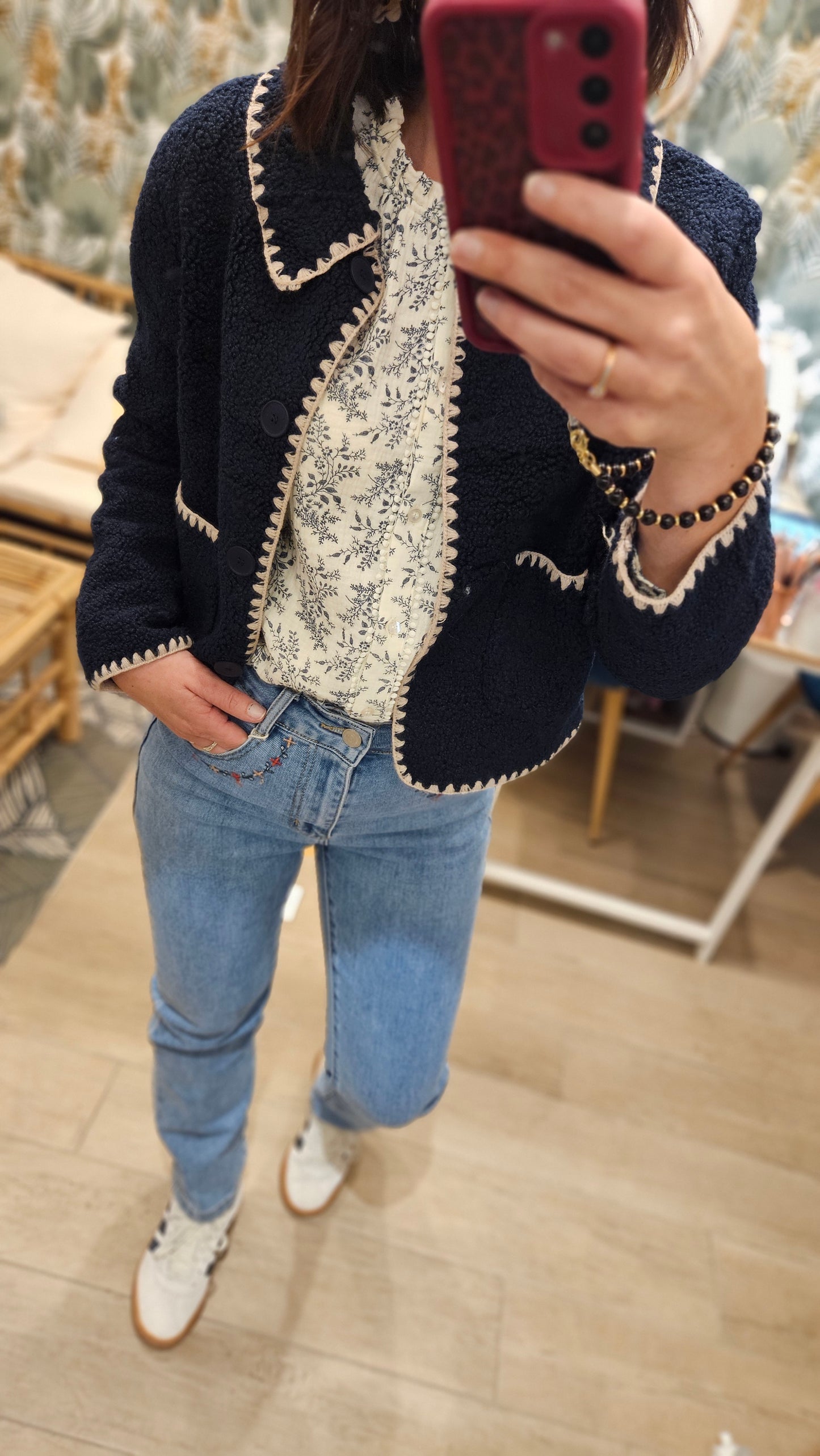 Jeans Straight Coeurs