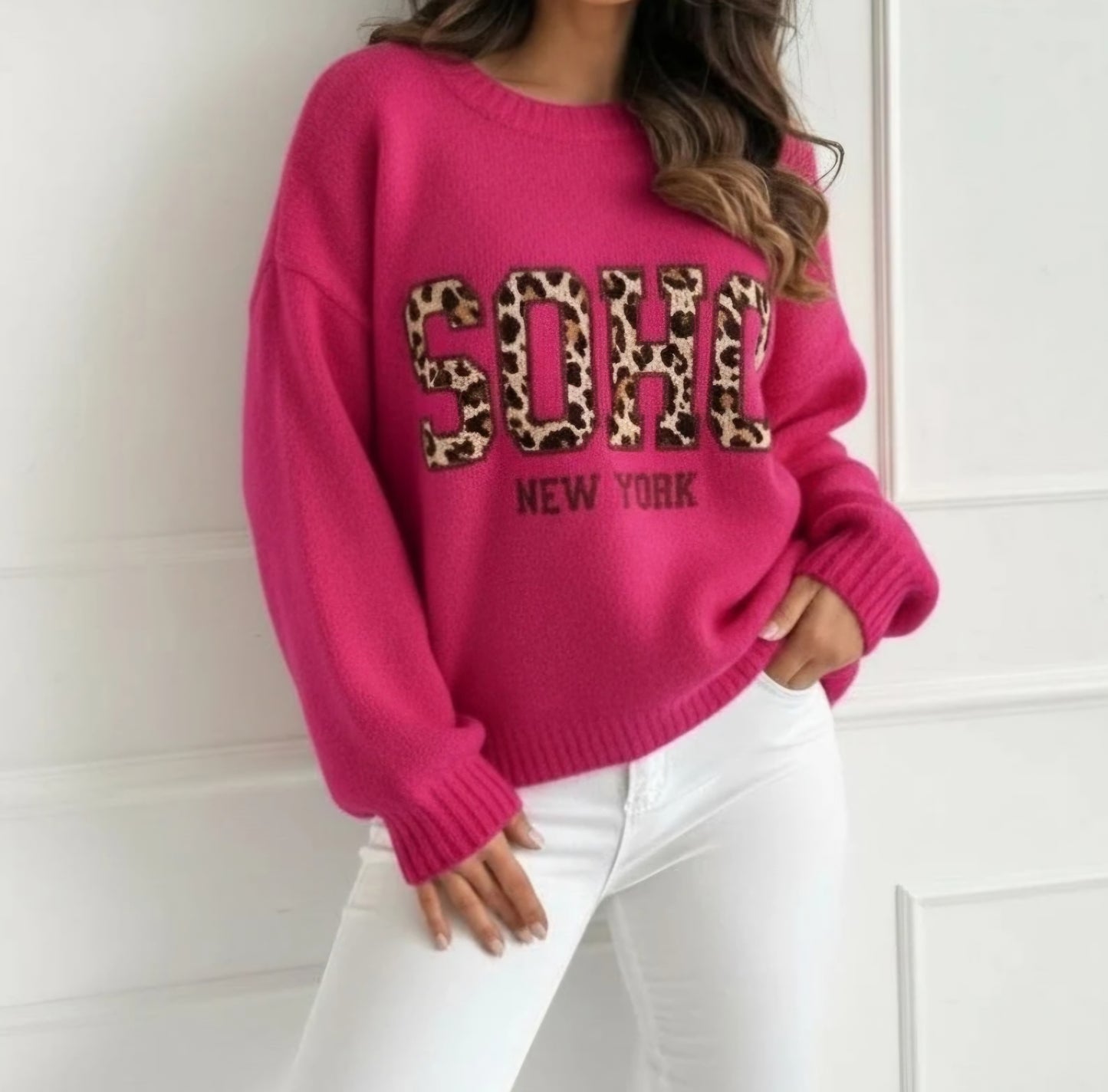 Pull Rose Fushia SOHO