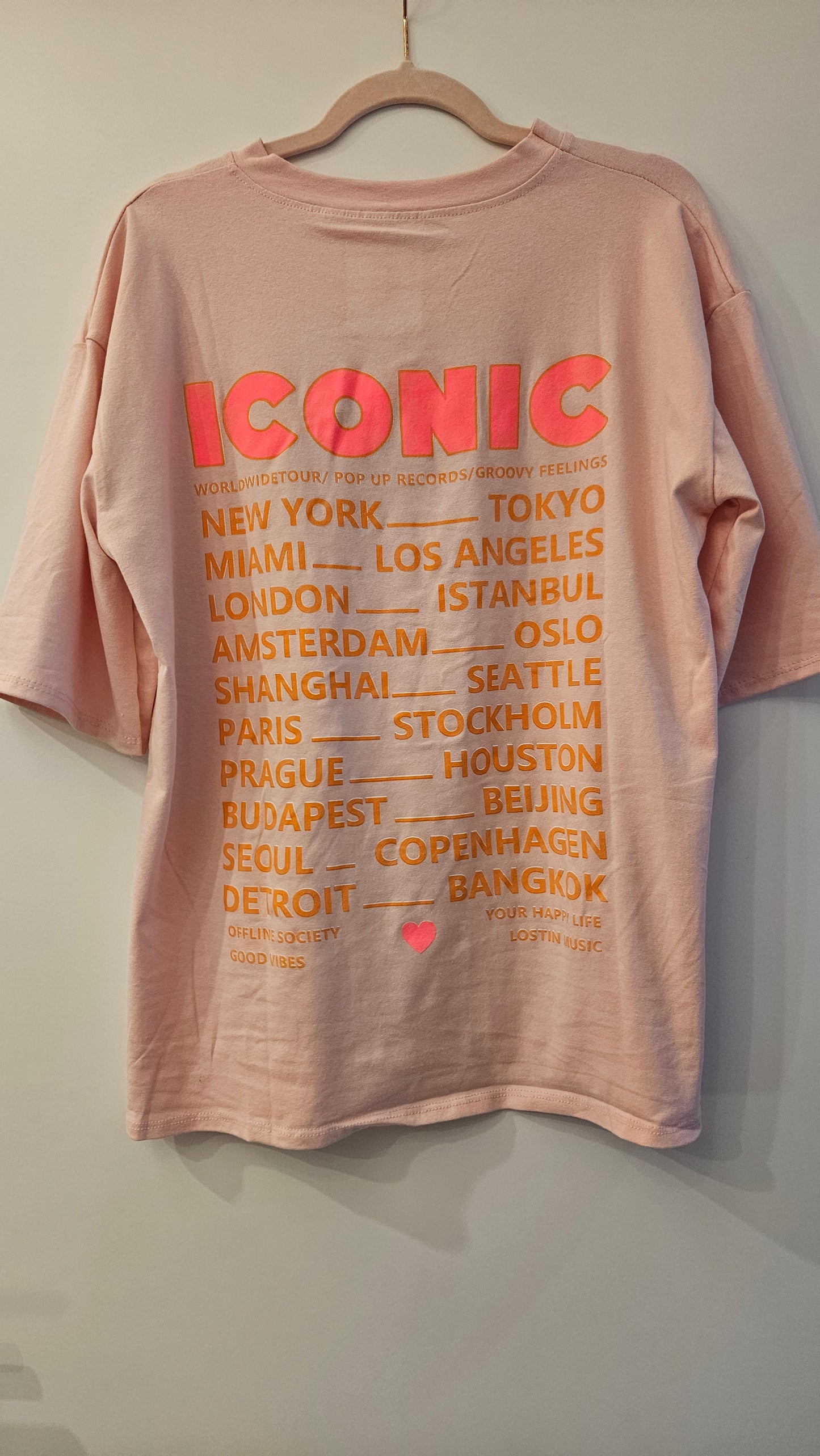 Tee Shirt ICONIC Rose