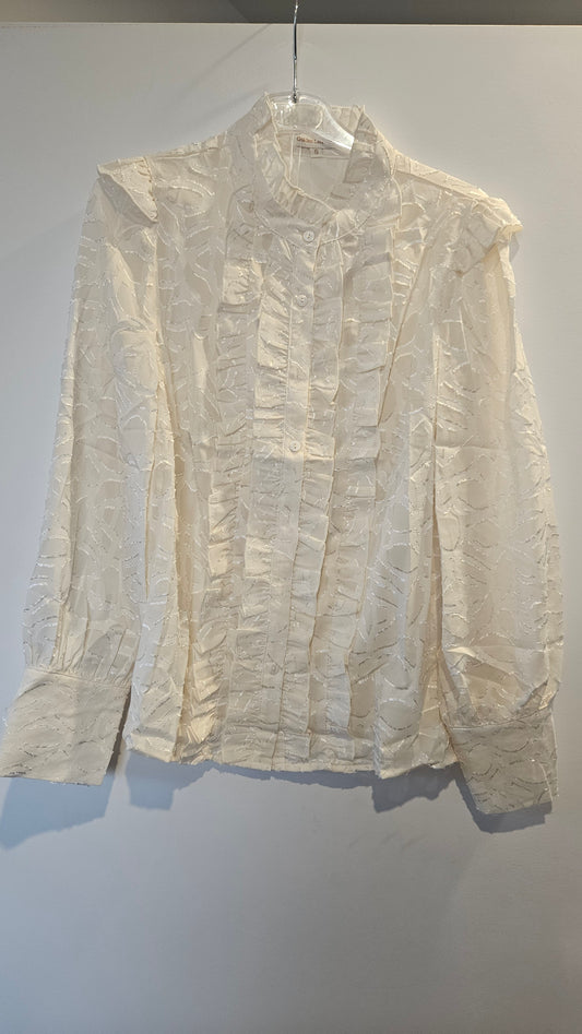 Chemise Blanche Brillante