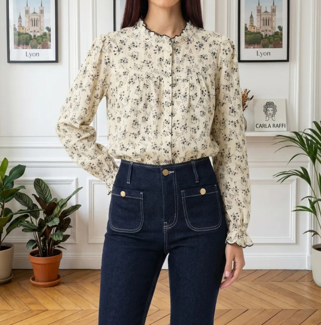 Chemise Bleue Liberty