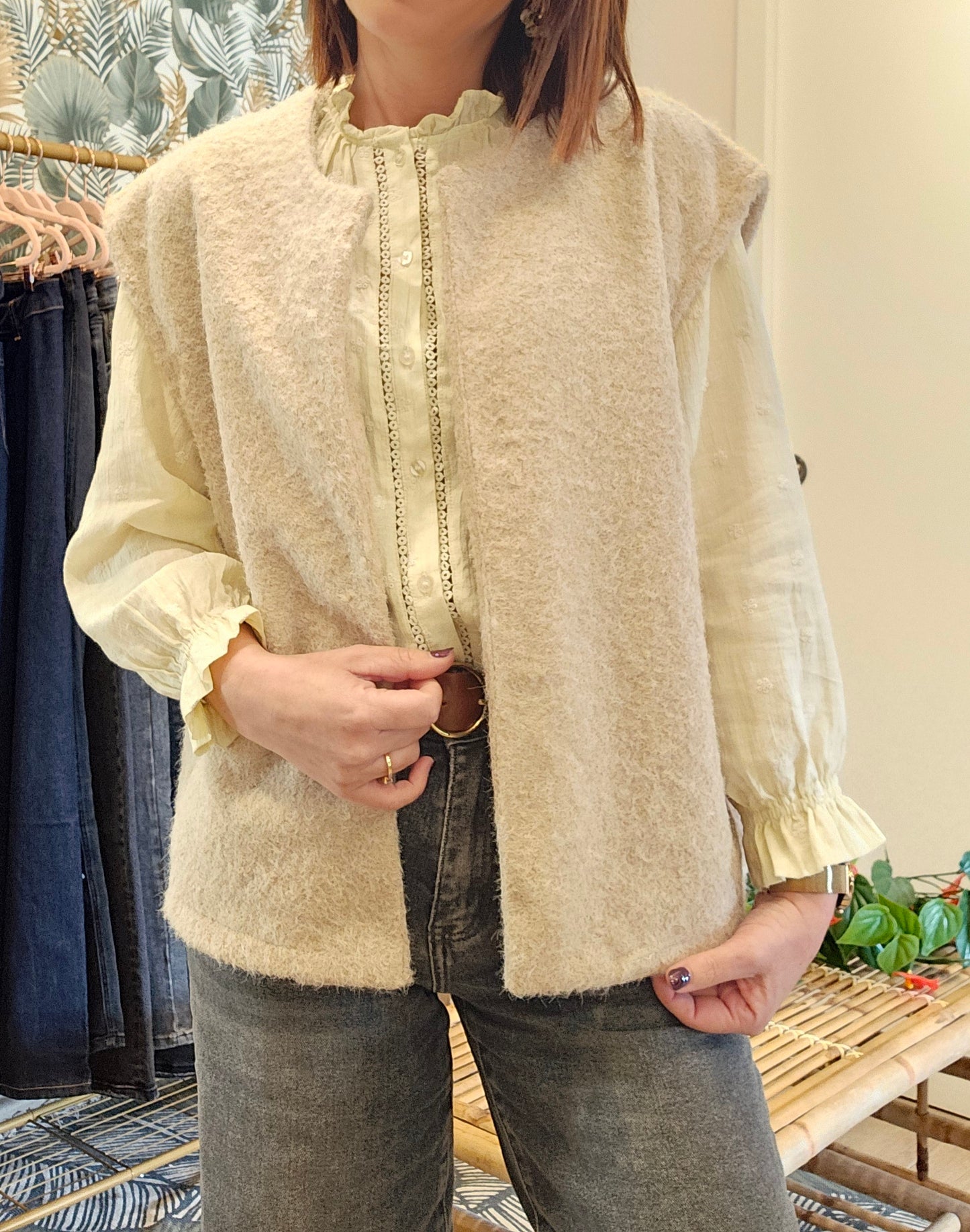 Veste SM Beige