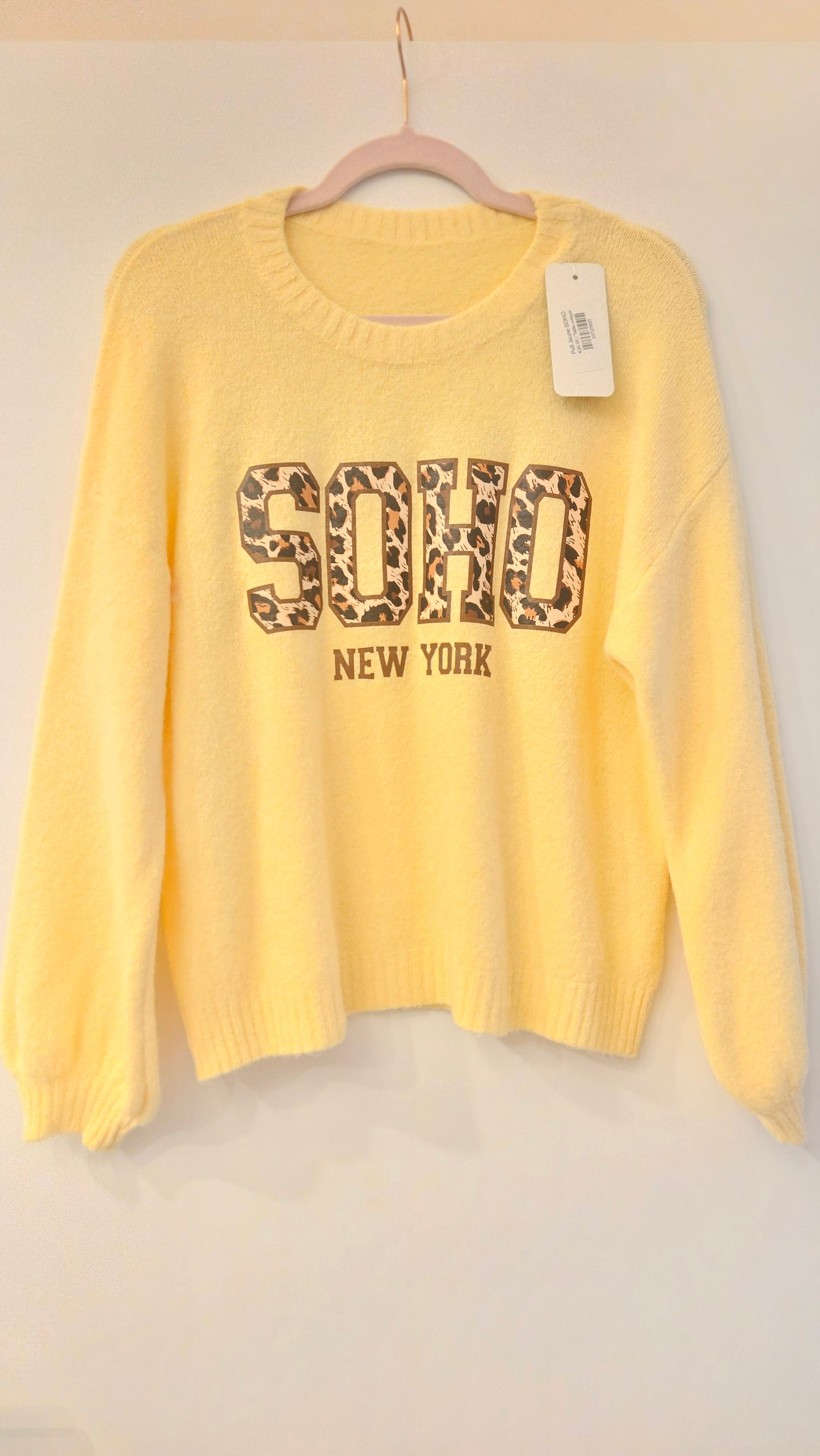 Pull Jaune SOHO