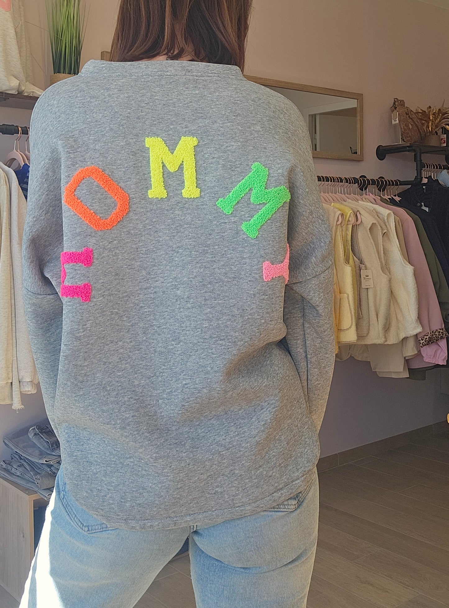 Sweat Gris MOMMY