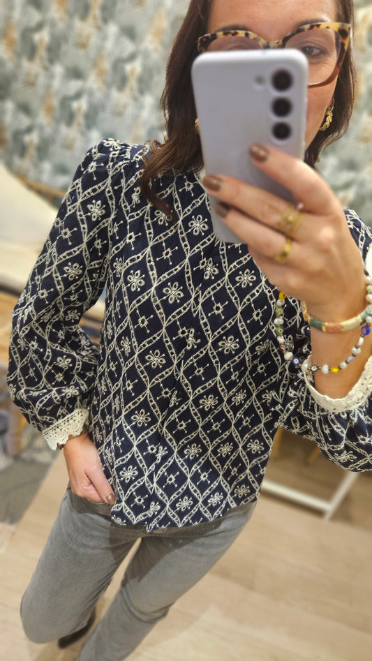 Blouse/Chemise Marine
