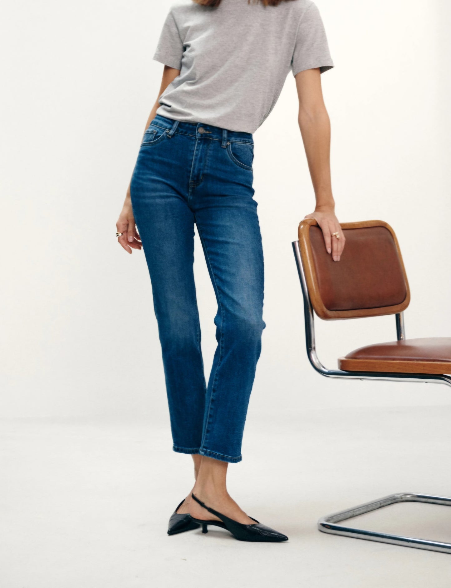 Jean Straight Bleu foncé