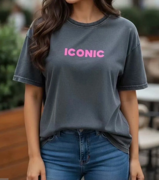 Tee shirt Gris ICONIC