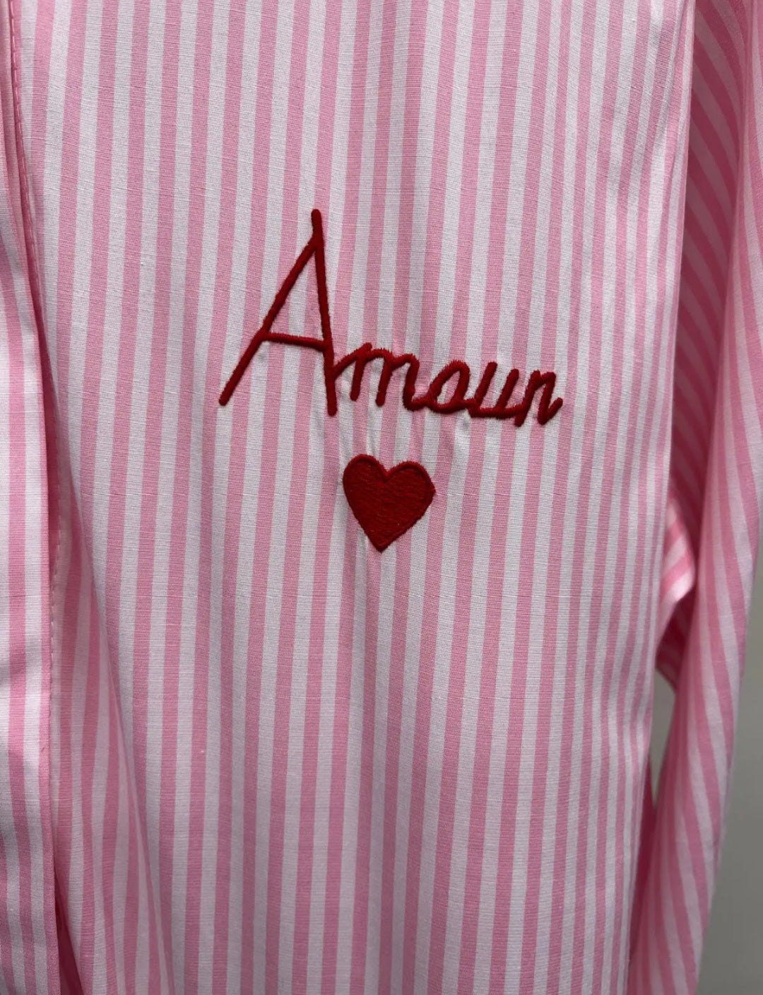 Chemise Rose Amour