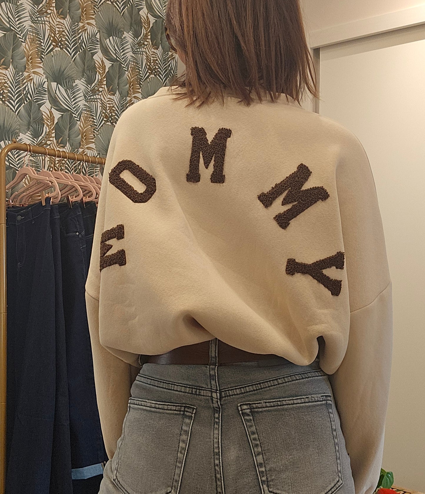 Sweat Beige MOMMY