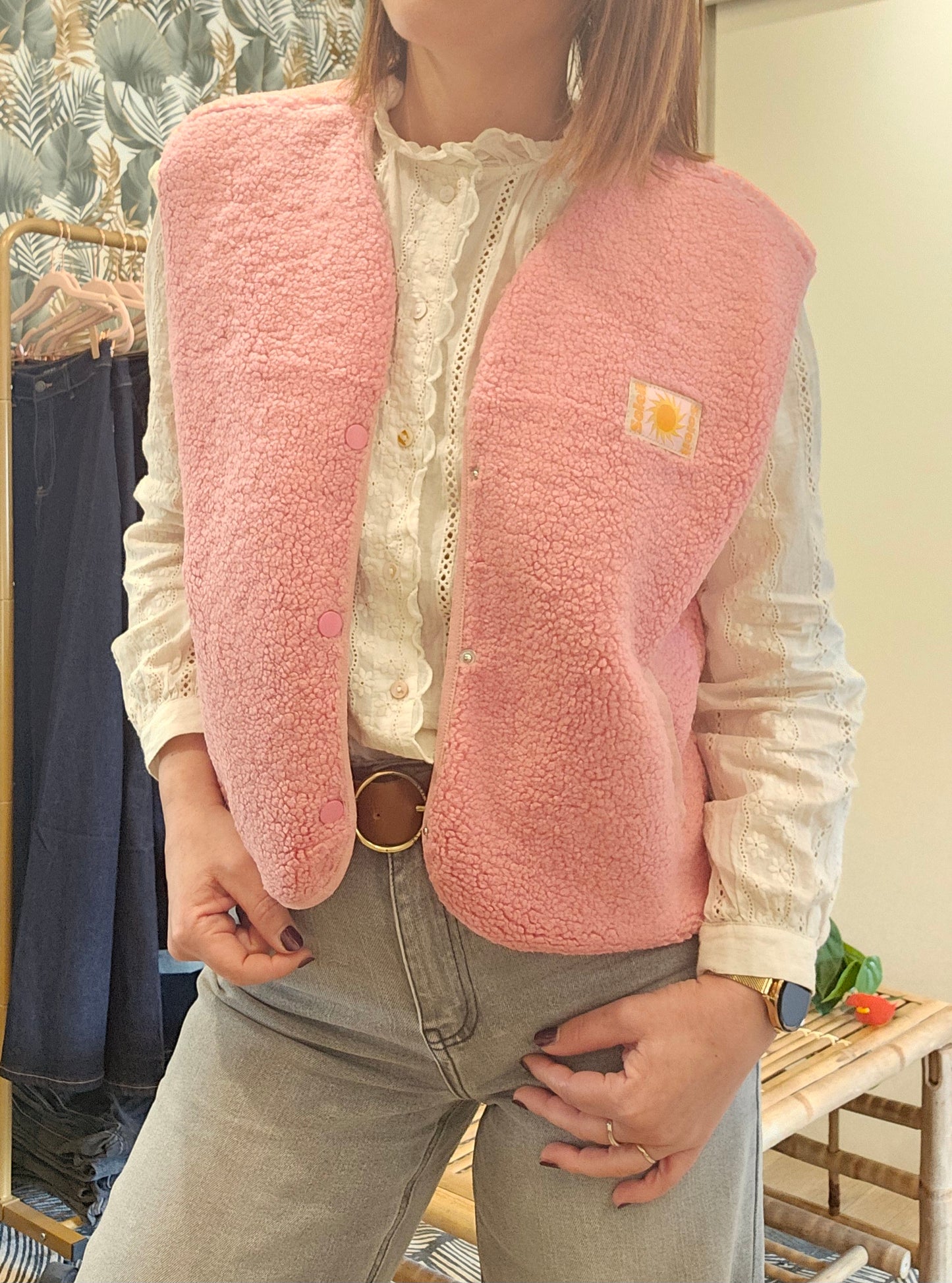 Gilet SM Rose