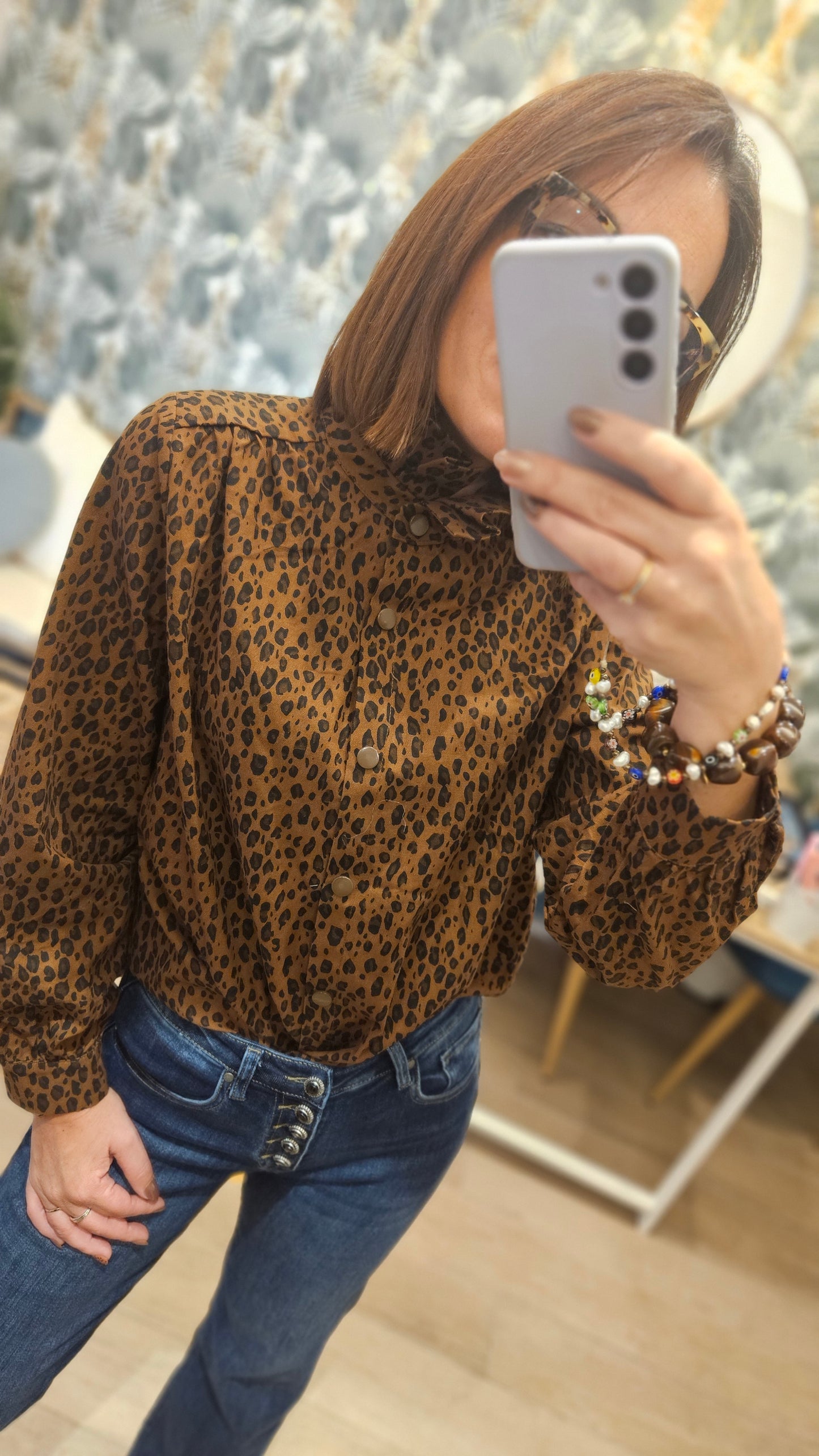 Chemise Léopard