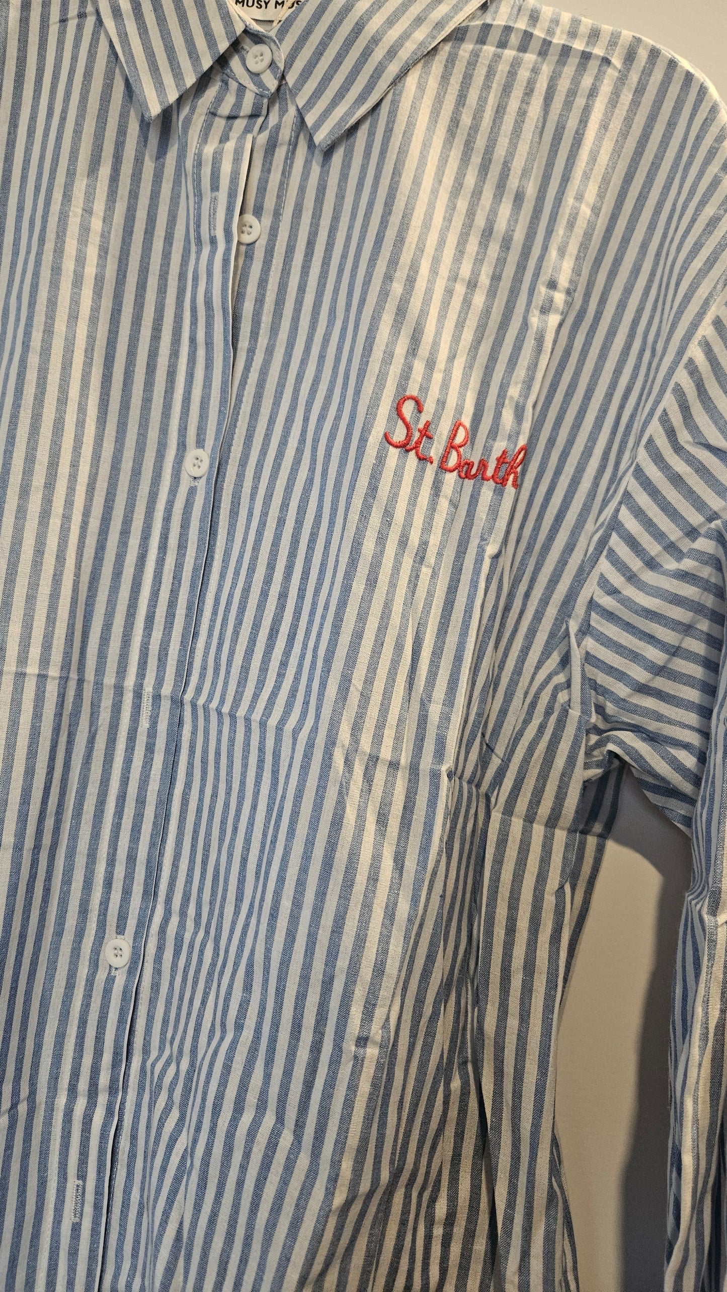 Chemise Bleue St Barth