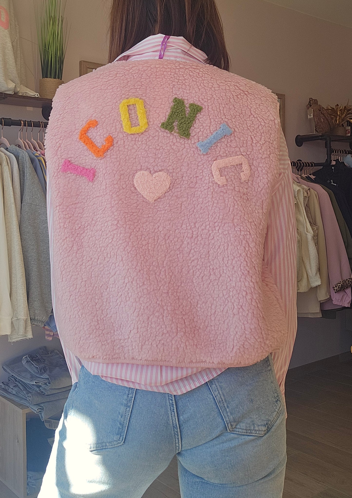 Gilet SM Rose ICONIC