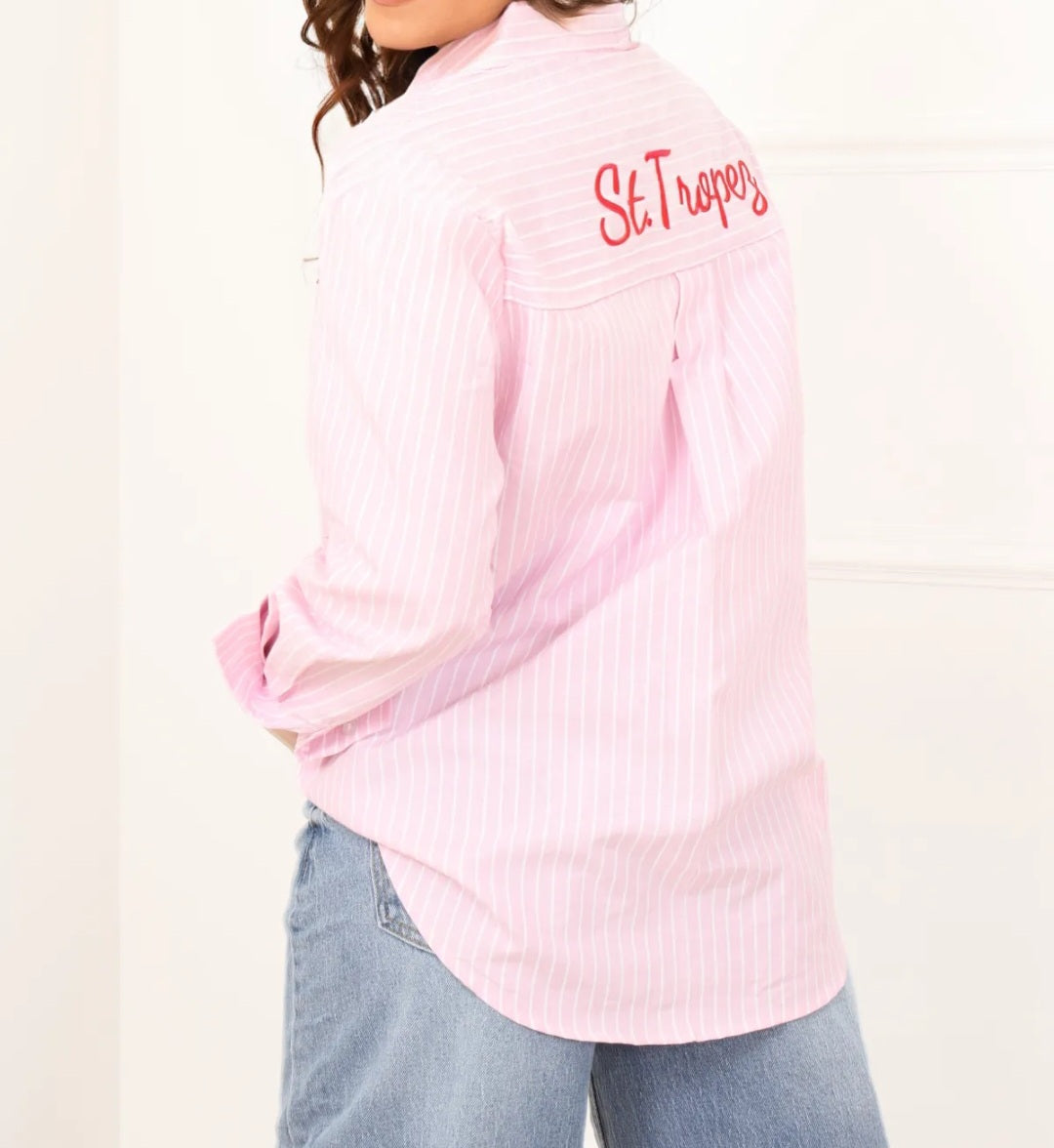 Chemise Rose St Tropez