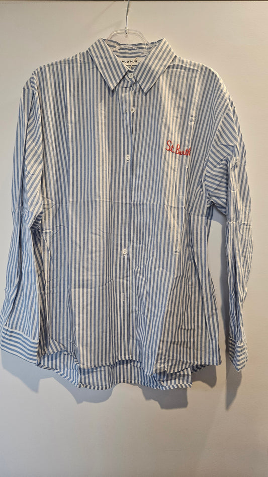 Chemise Bleue St Barth
