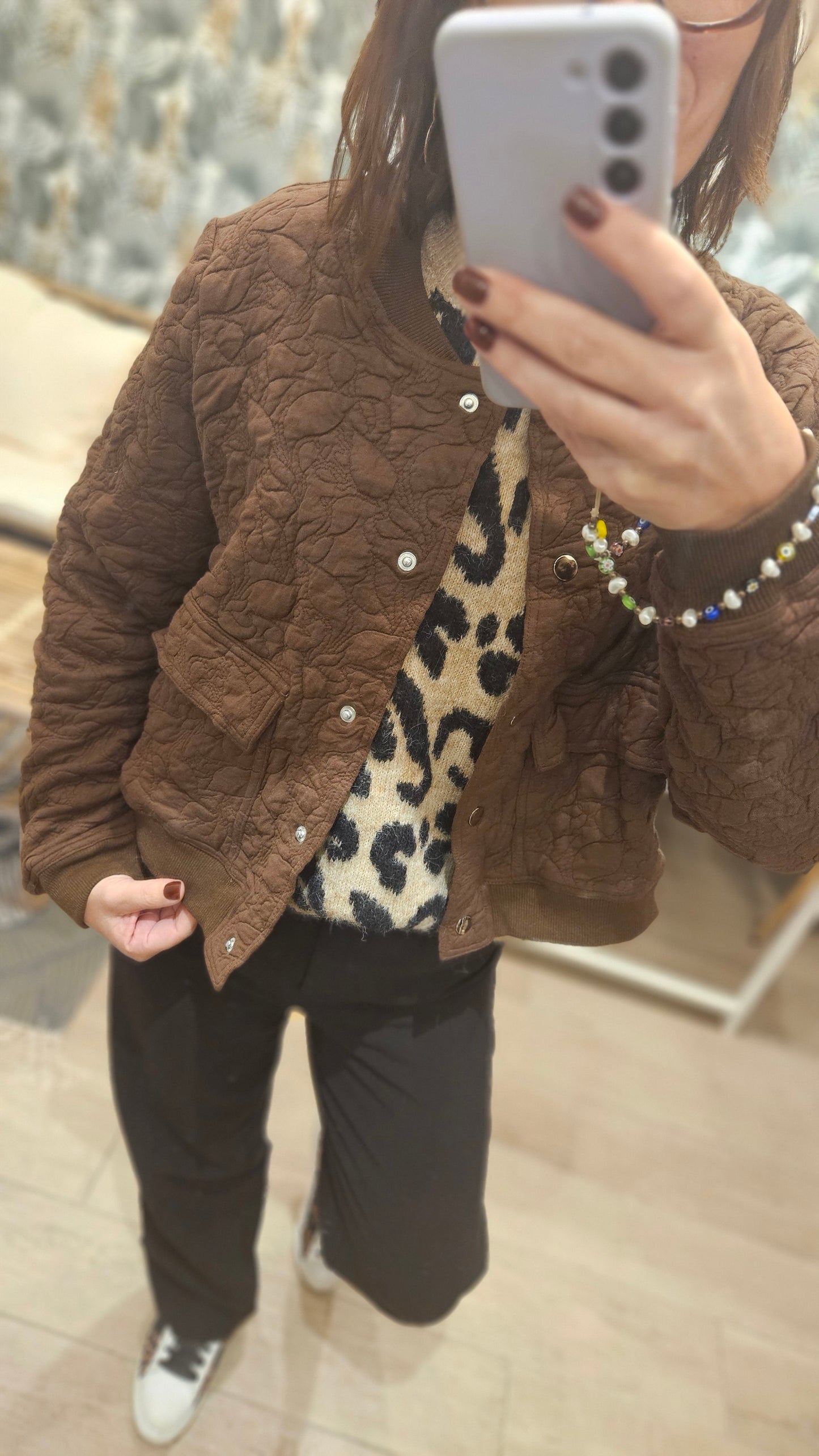 Veste matelassée Choco