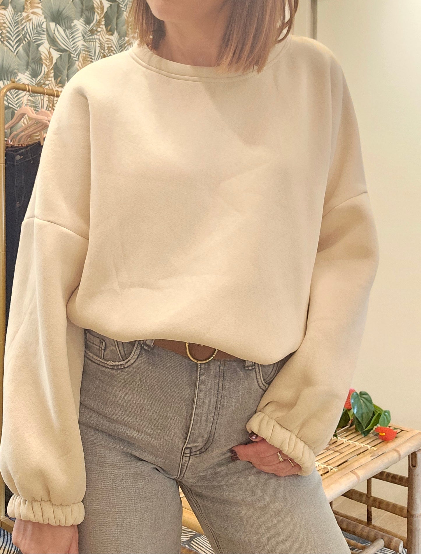 Sweat Beige MOMMY